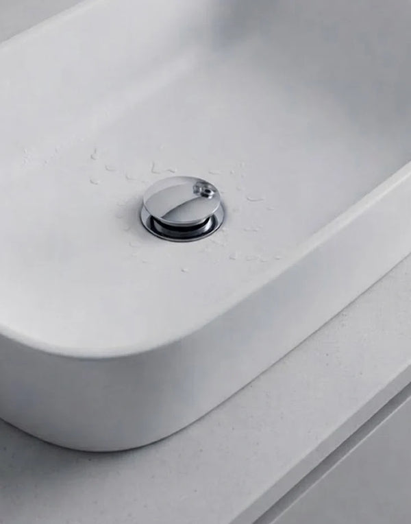 Basin Waste Pop-Up 1.1/4 inch Brass Slotted
