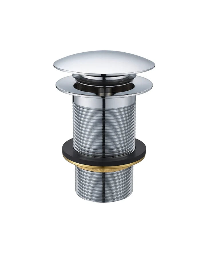 Basin Waste Pop-Up 1.1/4 inch Brass Unslotted