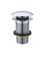 Basin Waste Pop-Up 1.1/4 inch Brass Unslotted