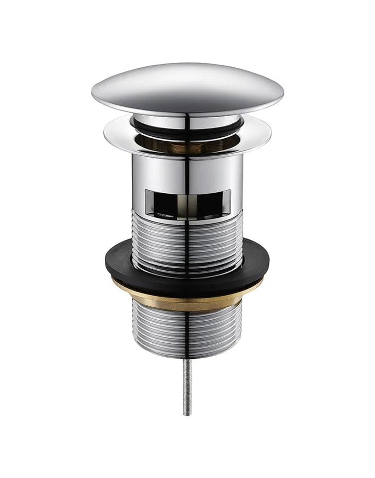 Basin Waste Pop-Up 1.1/4 inch Brass Slotted