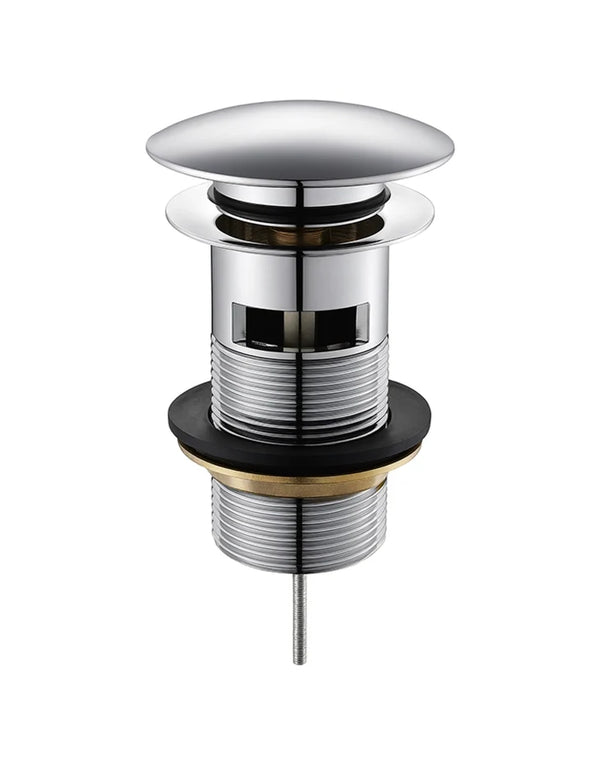 Basin Waste Pop-Up 1.1/4 inch Brass Slotted