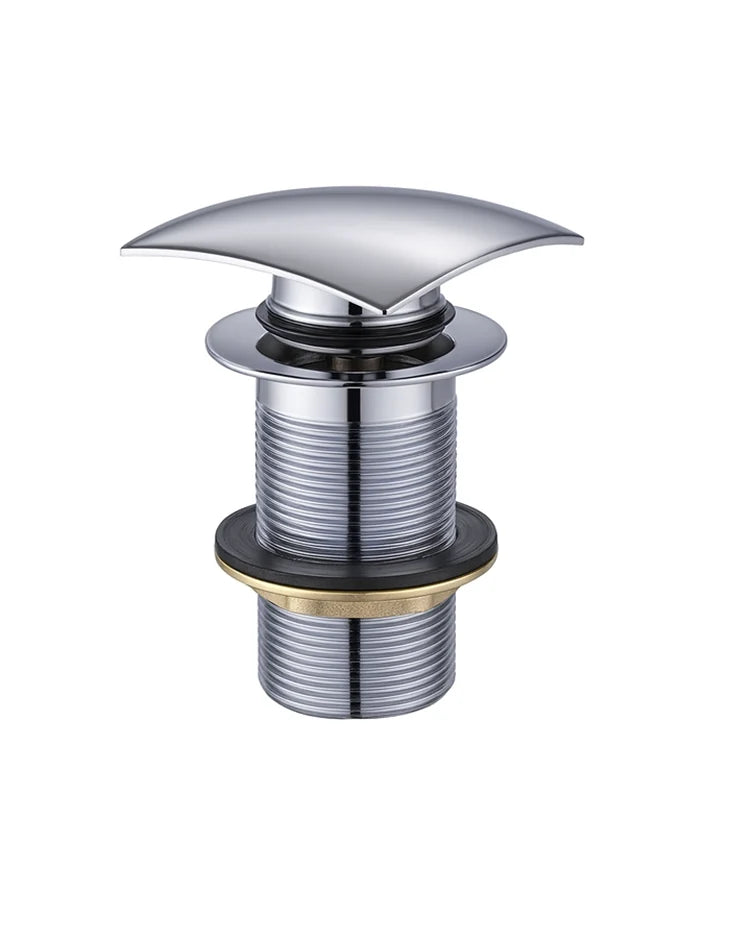 Basin Waste Pop-Up 1.1/4 inch Brass Unslotted