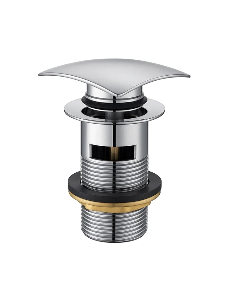 Basin Waste Pop-Up 1.1/4 inch Brass Slotted
