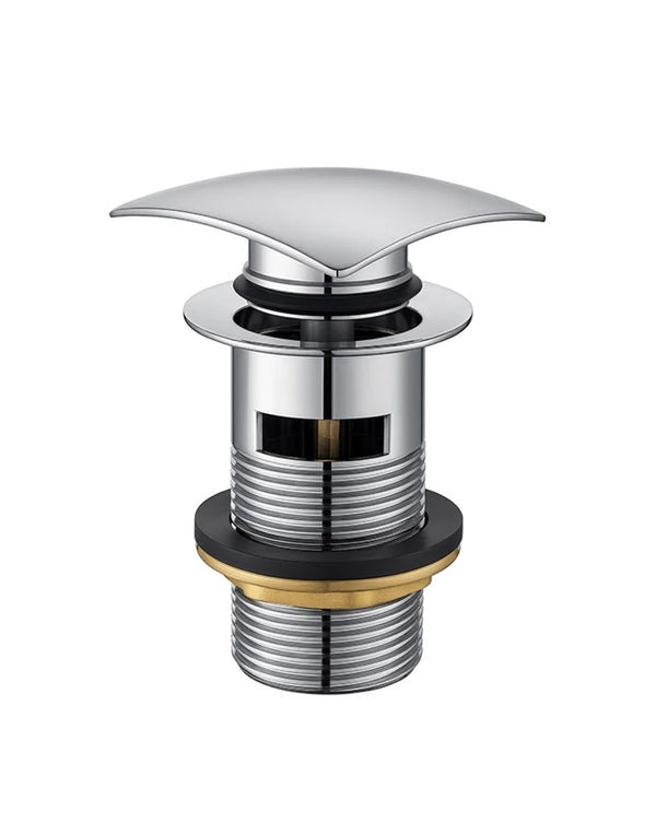 Basin Waste Pop-Up 1.1/4 inch Brass Slotted