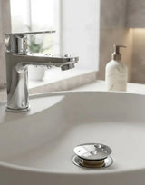 Basin Waste Pop-Up 1.1/4 inch Brass Slotted
