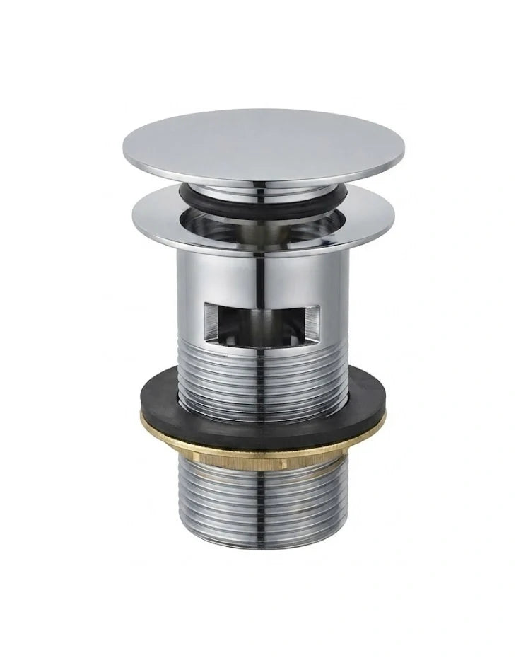 Basin Waste Pop-Up 1.1/4 inch Brass Slotted