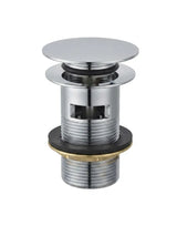 Basin Waste Pop-Up 1.1/4 inch Brass Slotted