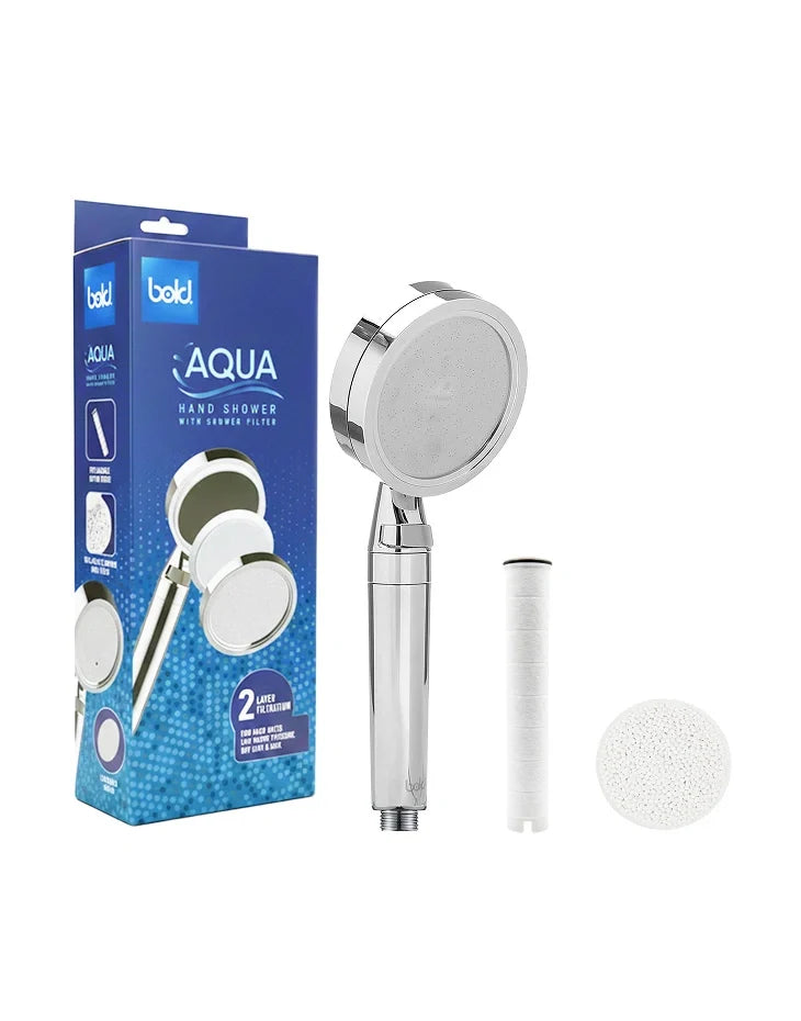 Filter Hand Shower Head Chrome AQUA