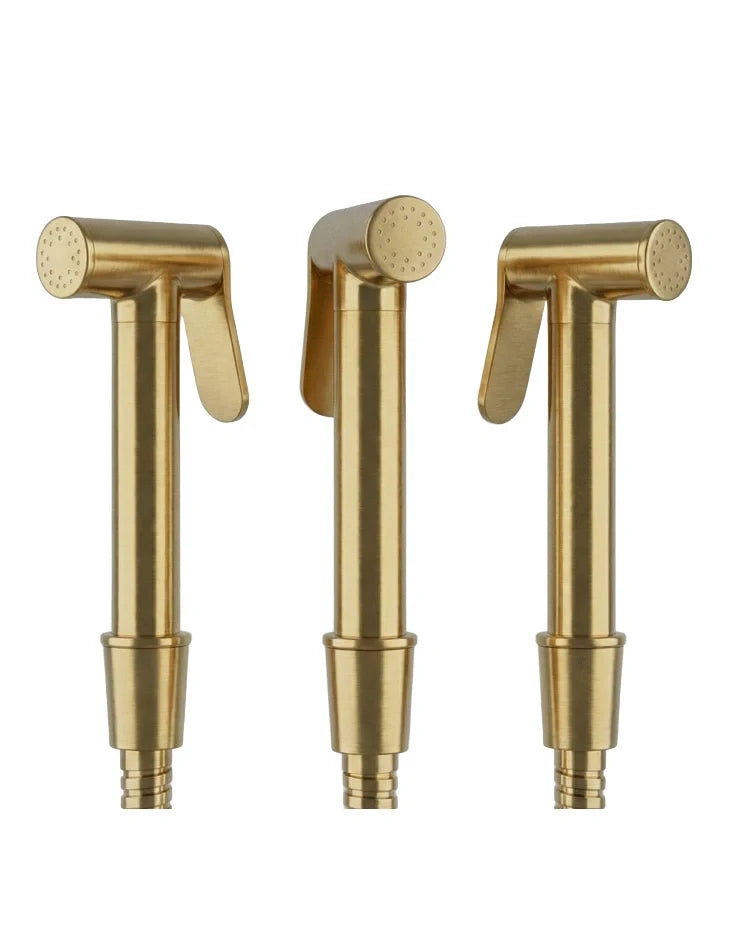 Shattaf Bidet Spray Brass Brushed Gold HUNTER
