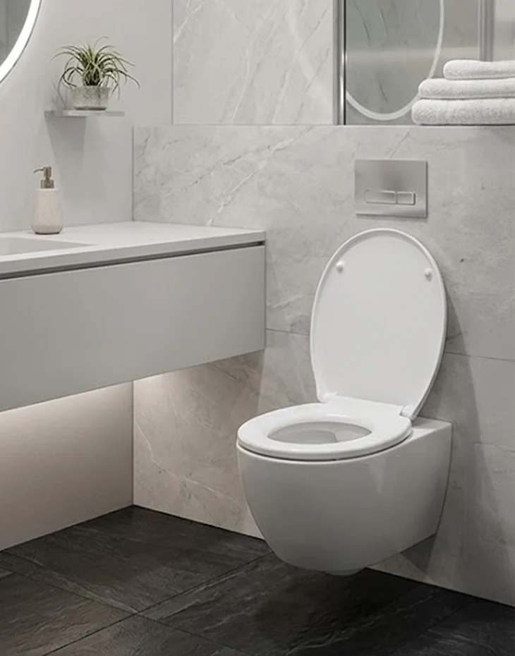 Toilet Seat and Cover 404x356 mm
