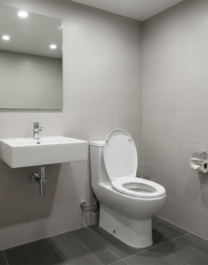 Toilet Seat and Cover 446x370 mm