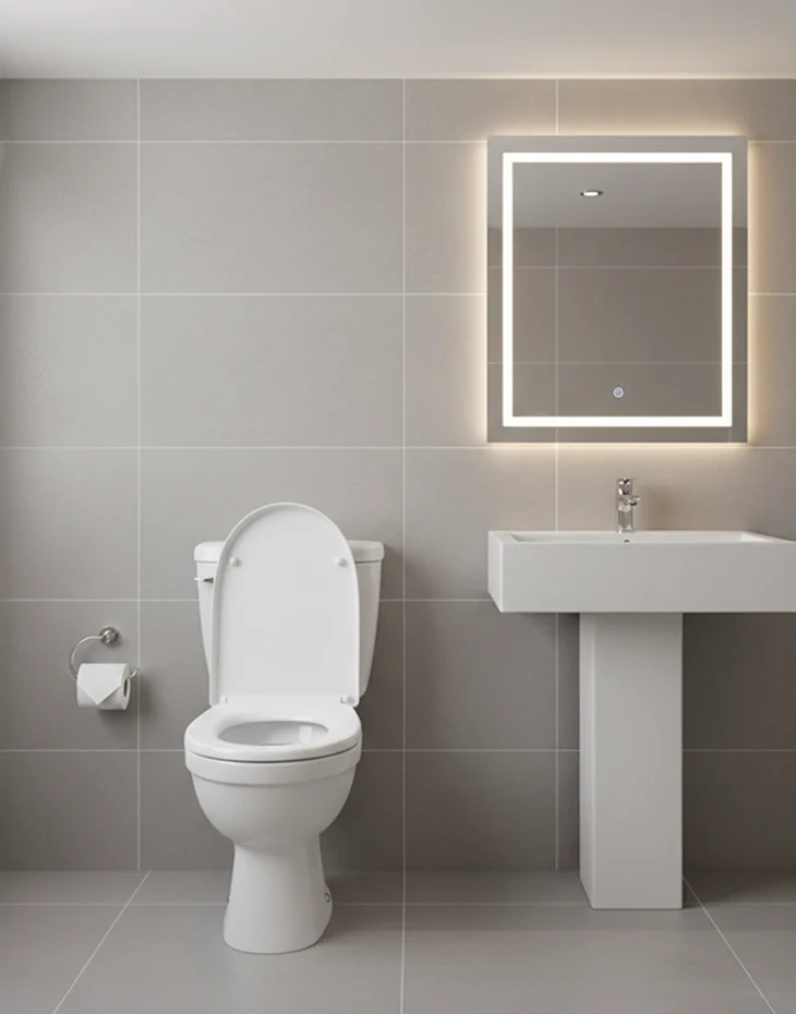 Toilet Seat and Cover 446x370 mm