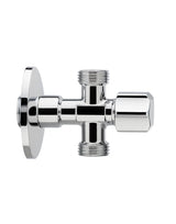 Angle Stop Valve 1/2 inch two way with Handle Round