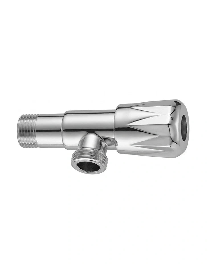 Angle Stop Valve 1/2 inch Mini Handle Round