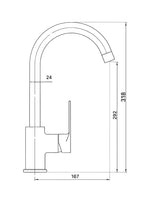 Kitchen Faucet Mixer Gooseneck VOTO